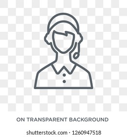 Operator icon. Operator design concept from Delivery and logistic collection. Simple element vector illustration on transparent background.