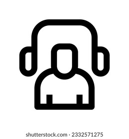 operator icon for your website, mobile, presentation, and logo design.