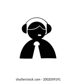 operator and marketing icon vector symbol