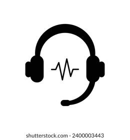 Operator Signal glyph icon. Style is flat symbol, black color, rounded angles, light gray background.
