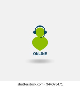 operator in  Web. icon.