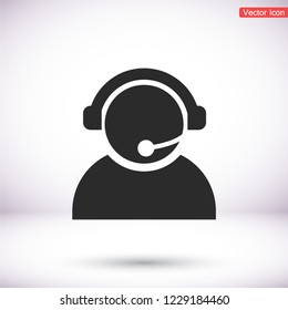 operator in  Web. icon. Vector Eps 10