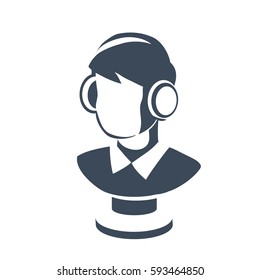 operator in Web. icon Vector Eps 10