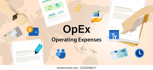 opex operating expenses operational expenditures cost of doing business 