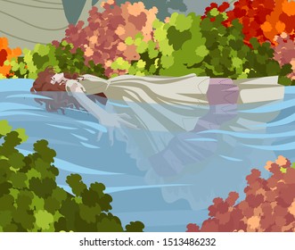 Ophelia In The River From Shakespeare Hamlet Scene