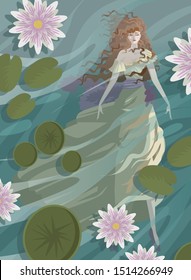 Ophelia In The River From Shakespeare Hamlet Scene