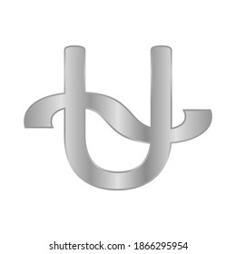 Ophiuchus symbol on white background. Vector illustration.
