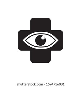 OPHTHALMOLOGIST ICON , EYESIGHT ICON VECTOR