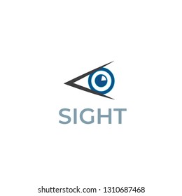 Ophthalmology vector logo. Eye doctor logo. Eye logo