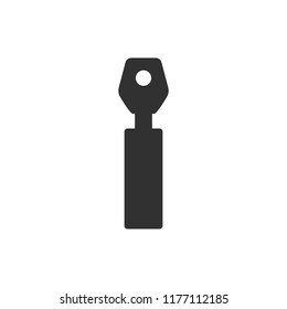 ophthalmoscope. monochrome icon