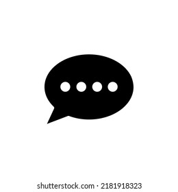 Opinion With Glyph Icon Illustration