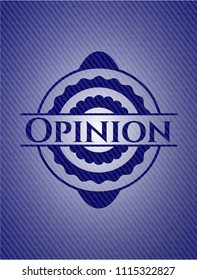 Opinion jean background