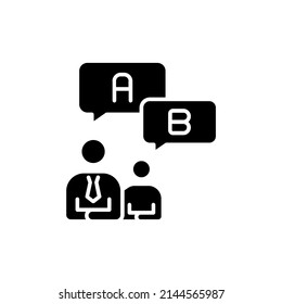 opinions icon in vector. logotype