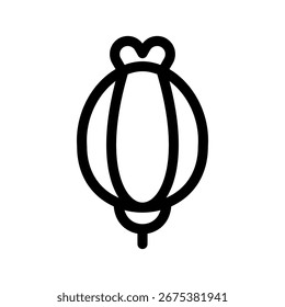 Opium Icon Vector Symbol Design Illustration