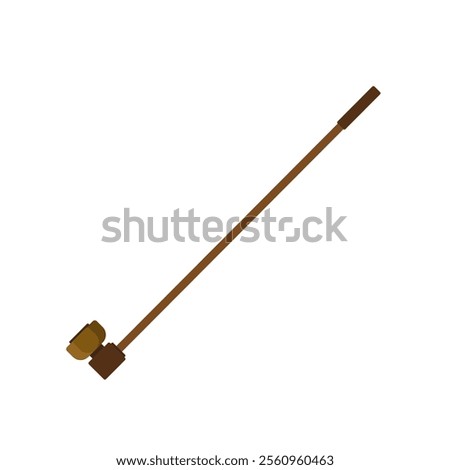 opium pipe or pipe bowl, pipe narcotics  intoxicants. smoking opium kit for smoking consists of a pipe, spirit lamp