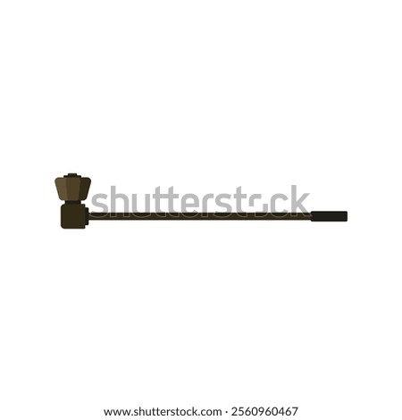 opium pipe or pipe bowl, pipe narcotics  intoxicants. smoking opium kit for smoking consists of a pipe, spirit lamp