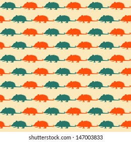 Opossum pattern.