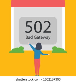 opp warning vector flat color icon 