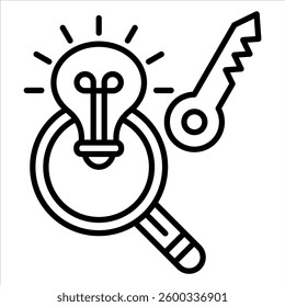 Opportunities Icon. Simple Vector Outline Illustration
