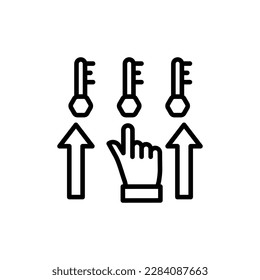 Opportunities icon in vector. Illustration