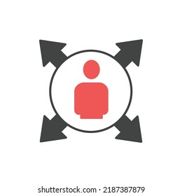 Opportunities Icons Symbol Vektorelemente für Infografik-Web