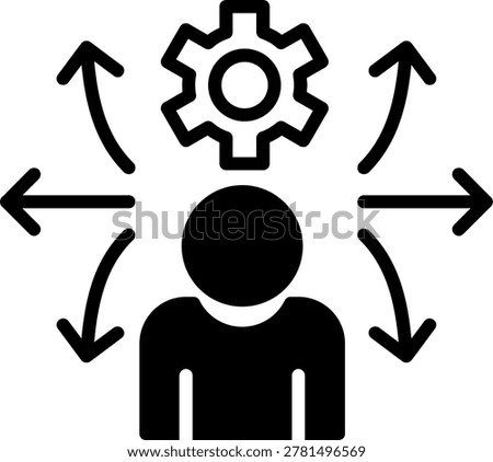 Opportunities Line Fill Style Icon