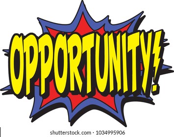 opportunity comic burst