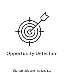 Opportunity Detection Vector Line Icon