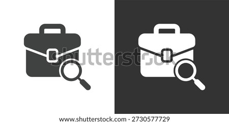 Opportunity Exploration icon. Solid glyph series icon
