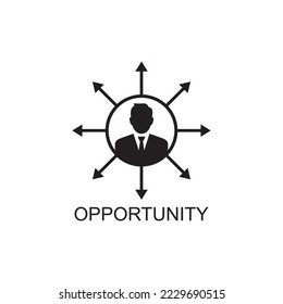 opportunity icon , business icon vector