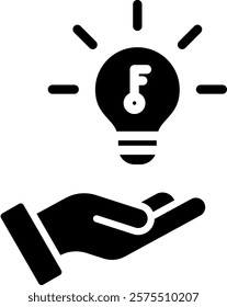 Opportunity Icon Glyph Vector Illustration