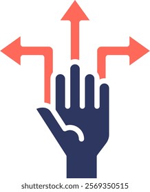 Opportunity Icon Mixed Vector Illustration