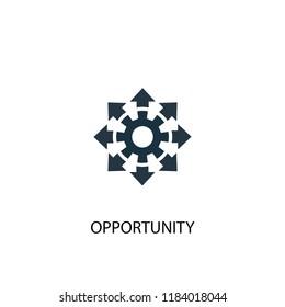 opportunity icon. Simple element illustration. opportunity concept symbol design. Can be used for web and mobile.
