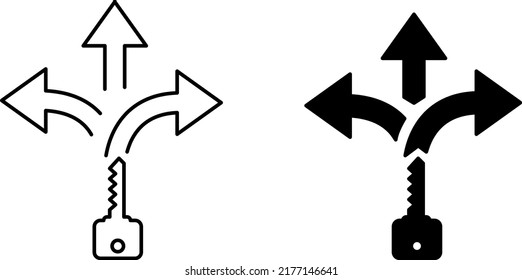 Icono de oportunidad, ilustración vectorial