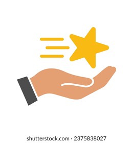 Opportunity icon. Vector icon isolated on white background.