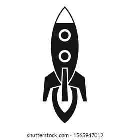 Opportunity rocket icon. Simple illustration of opportunity rocket vector icon for web design isolated on white background