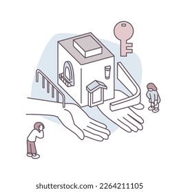 An opportunity to think about security. People who have security and anxiety in life