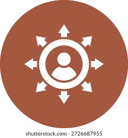 Ilustración de diseño de icono de Vector de oportunidad