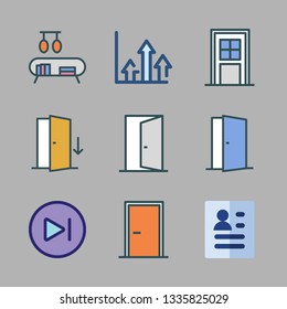 opportunity vector icon set