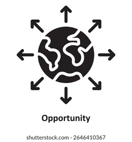 Opportunity Vector Icon which can easily modify or edit
