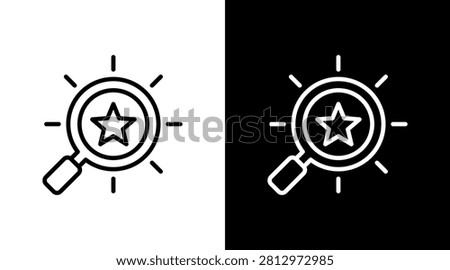 Opportunity White Icon Set Design