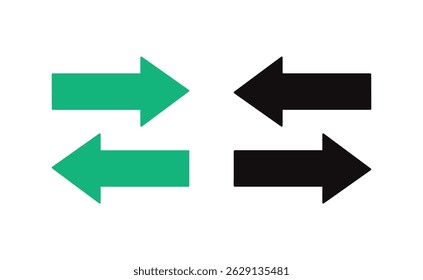 Opposing Arrows A Visual Representation of Direction and Exchange