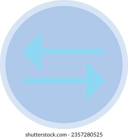 opposite against arrow averse contrary