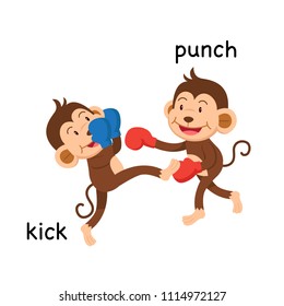 Monkey Punch Images Stock Photos Vectors Shutterstock