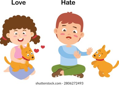 Opposite love  