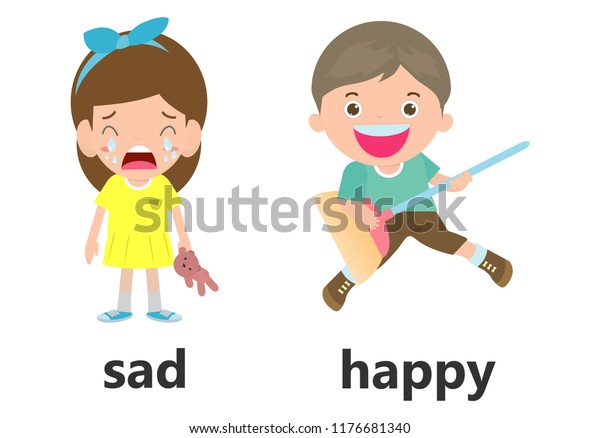 opposite-words-sad-happy-vector-illustration-1176681340