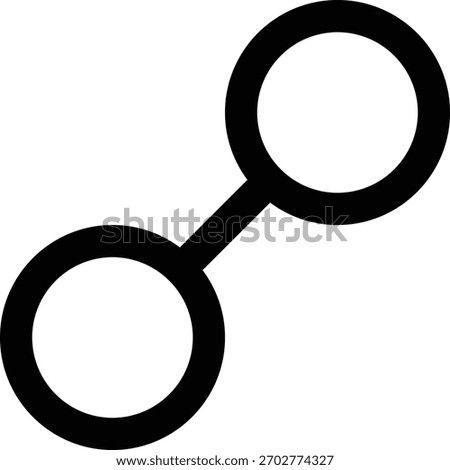 Opposition, Aspects, Unicode Outline Icon