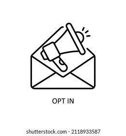 Opt In Vector Outline icons for your digital or print projects.