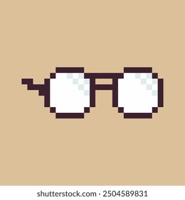 optic cool glasses pixel art