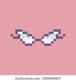 optic cool glasses pixel art